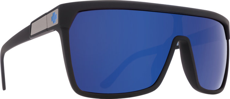 Spy Spy Flynn Soft Matte Black | Happy Bronze w/ Dark Blue Spectra Mirror