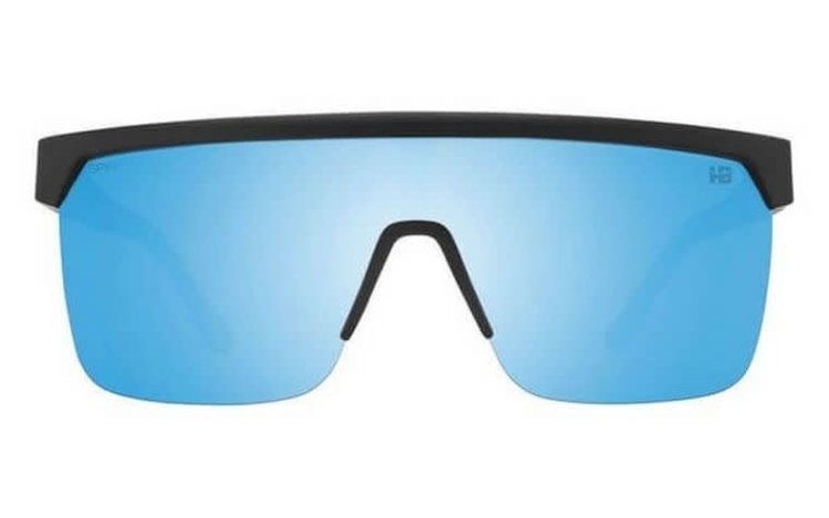Spy Spy Flynn 5050 Soft Matte Black | Happy Boost Polar Ice Blue Mirror