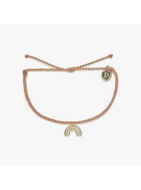 Pura Vida Pura Vida Chasing Rainbows Gold Charm Bracelet | Almond