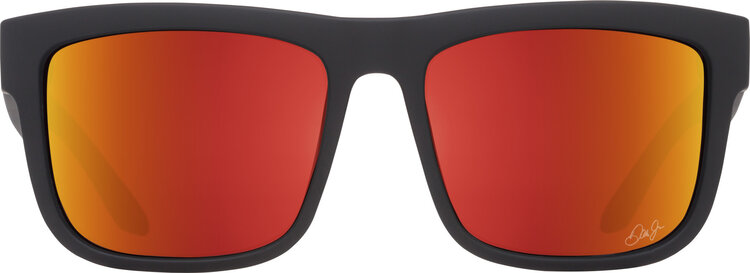 Spy Spy Discord Dale Jr Matte Black | Happy Gray Green w/ Orange Spectra Mirror