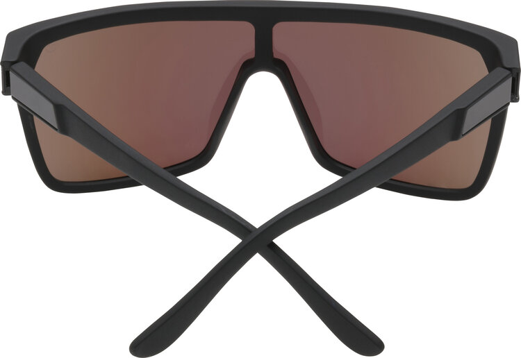 Spy Spy Flynn Matte Black | Happy Bronze With Green Spectra Mirror