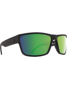 Spy Spy Rocky Soft Matte Black | Happy Bronze Polar w/ Green Spectra Mirror