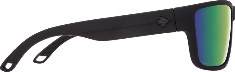Spy Spy Rocky Soft Matte Black | Happy Bronze Polar w/ Green Spectra Mirror