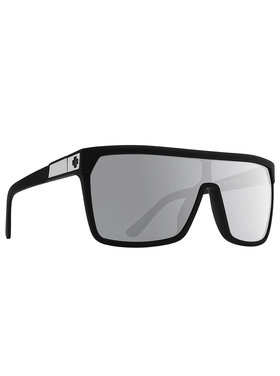 Spy Spy Flynn Soft Matte Black | Happy Gray Green Polarized Silver Mirror