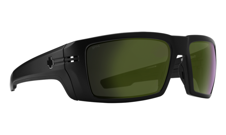 Spy Spy Rebar Ansi Matte Black | Happy Bronze Polar Olive Spectra Mirror