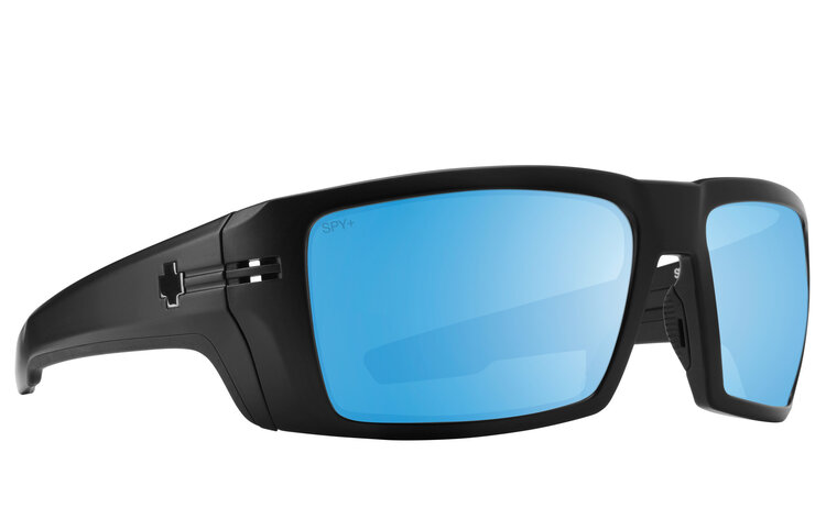 Spy Spy Rebar Ansi Matte Black | Happy Boost Polar Ice Blue Mirror