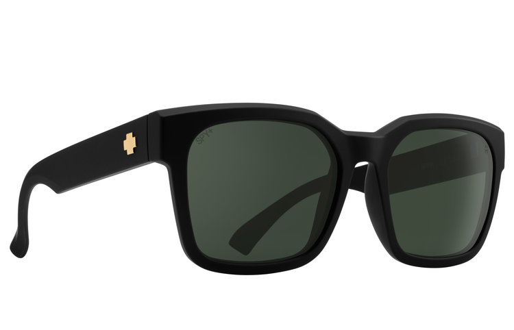 Spy Spy Dessa Soft Matte Black | Happy Gray Green Polarized