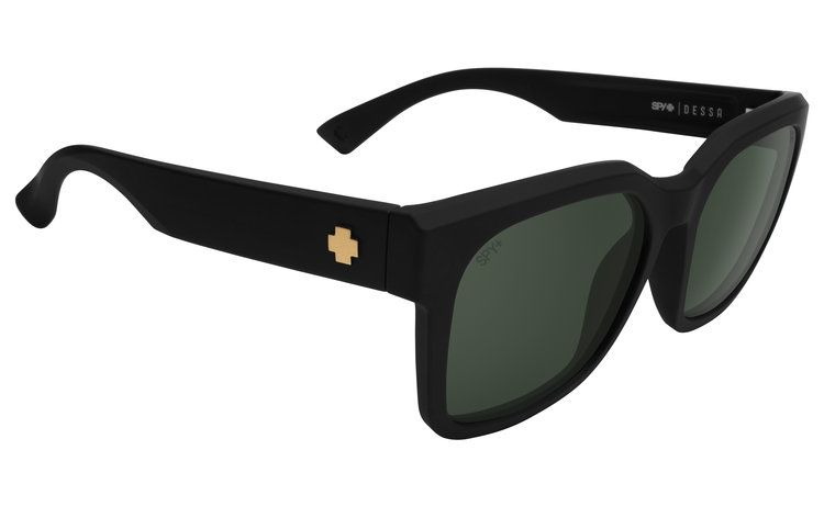 Spy Spy Dessa Soft Matte Black | Happy Gray Green Polarized