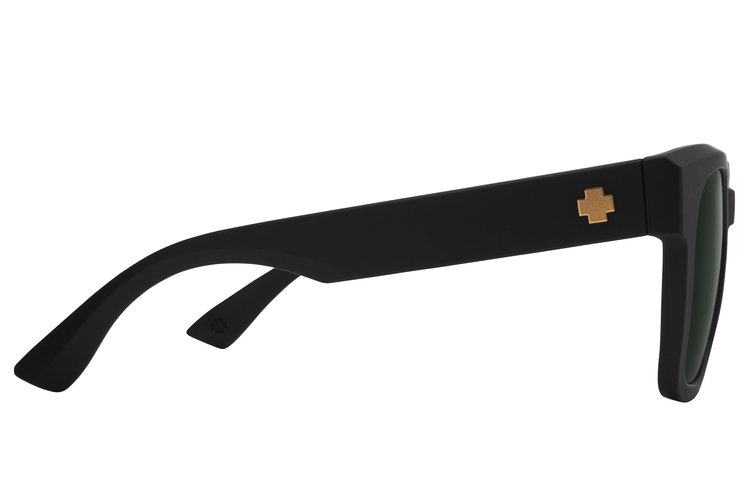 Spy Spy Dessa Soft Matte Black | Happy Gray Green Polarized