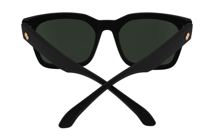 Spy Spy Dessa Soft Matte Black | Happy Gray Green Polarized