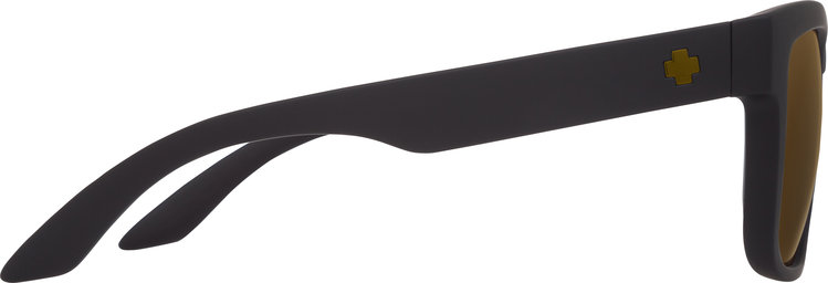 Spy Spy Discord Af Soft Matte Black | Happy Bronze w/ Gold Mirror