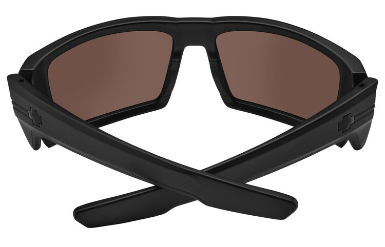 Spy Spy Rebar Ansi Matte Black | Happy Bronze Red Spectra Mirror