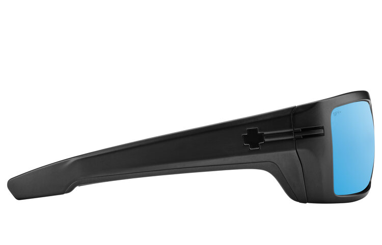 Spy Spy Rebar Ansi Matte Black | Happy Boost Polar Ice Blue Mirror
