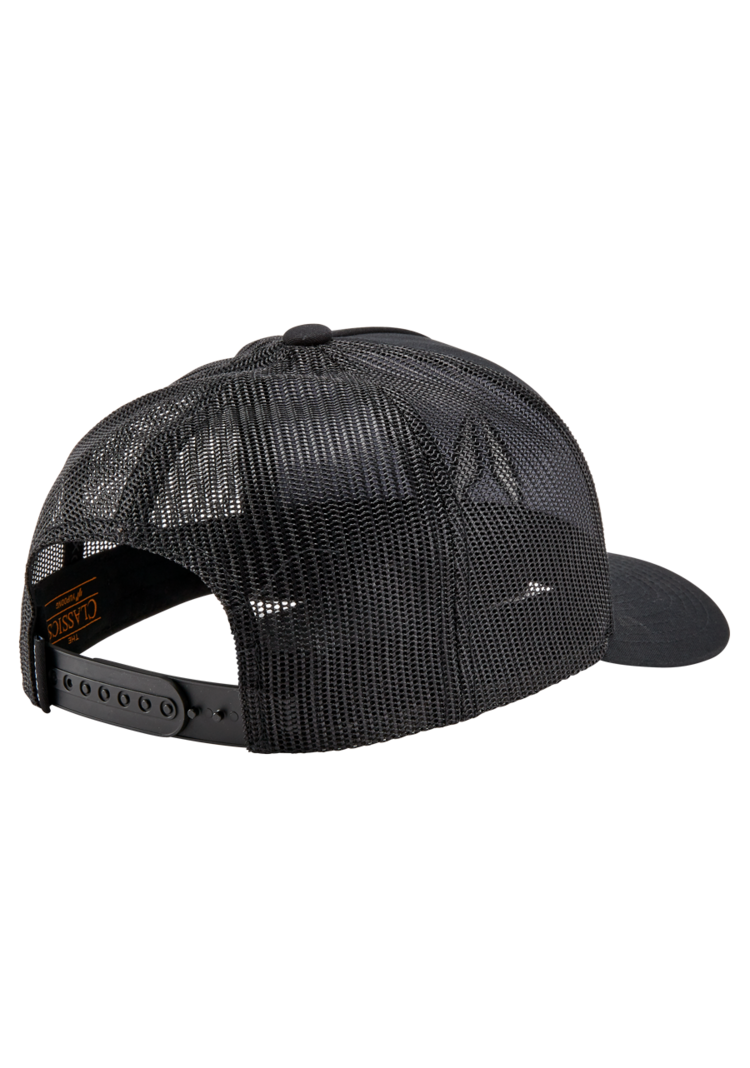 Nixon Nixon Iconed Trucker Hat | Black/Black
