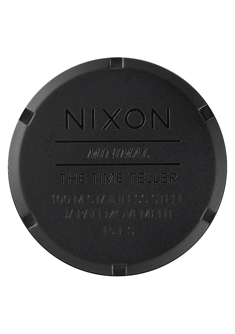 Nixon Nixon Time Teller | Matte Black/Gold