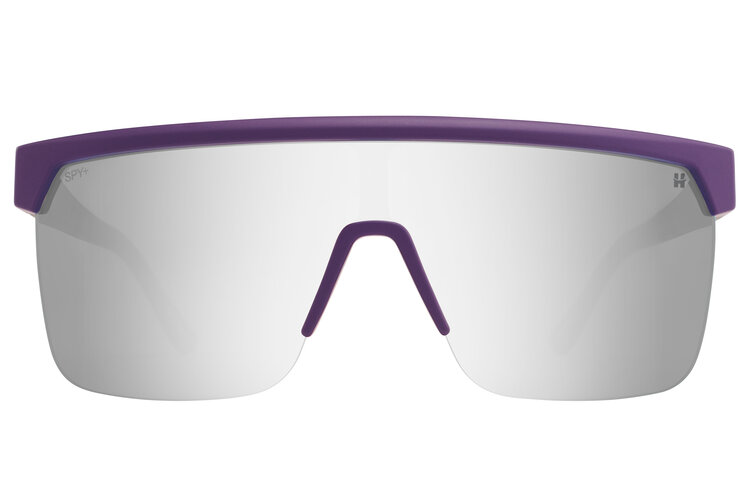 Spy Spy Flynn 5050 Matte Purple Matte Black | Happy Bronze Platinum Mirror