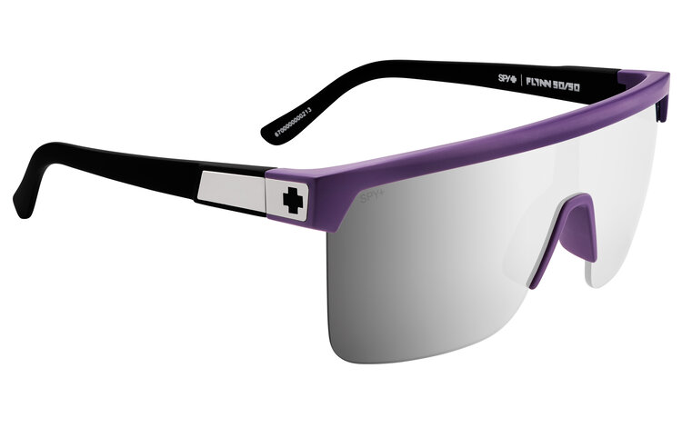 Spy Spy Flynn 5050 Matte Purple Matte Black | Happy Bronze Platinum Mirror