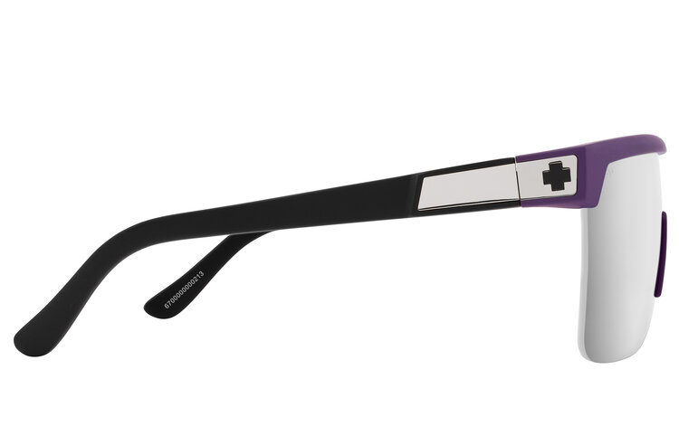 Spy Spy Flynn 5050 Matte Purple Matte Black | Happy Bronze Platinum Mirror