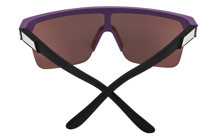 Spy Spy Flynn 5050 Matte Purple Matte Black | Happy Bronze Platinum Mirror