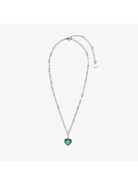 Pura Vida Pura Vida Heart Mood Choker | Silver