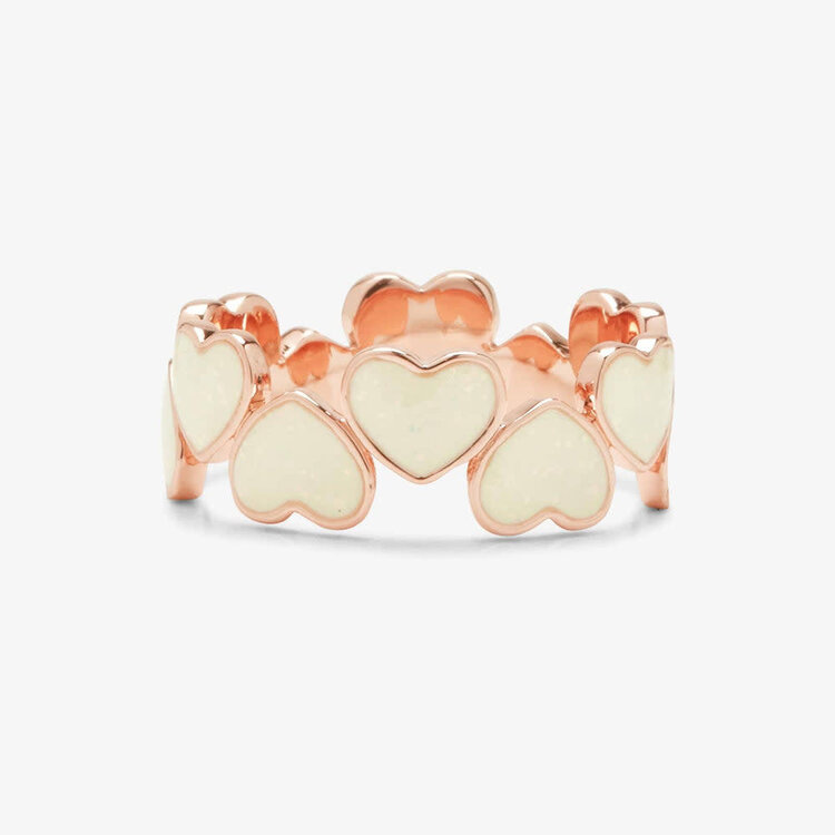 Pura Vida Pura Vida Lovers Heart Ring | Rose Gold