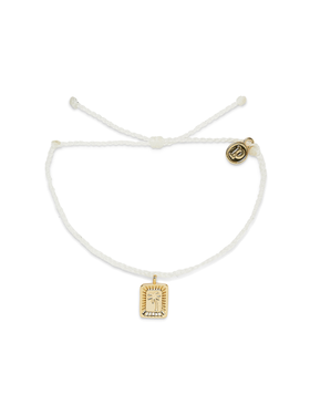 Pura Vida Pura Vida Palm Burst Gold Charm Bracelet | Natural