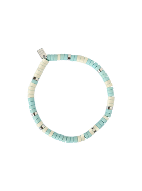 Pura Vida Pura Vida Sealife Stretch Bracelet | Silver