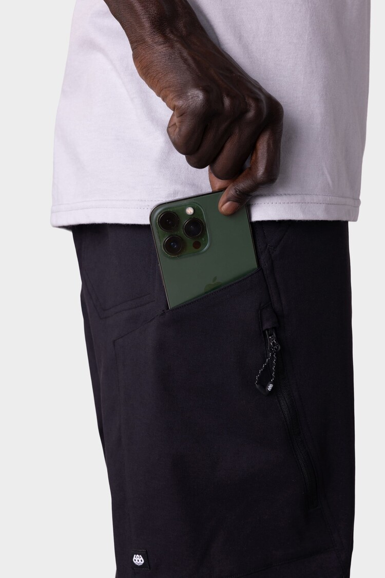 686 686 Mens Anything Cargo Pant - Relaxed Fit | Black