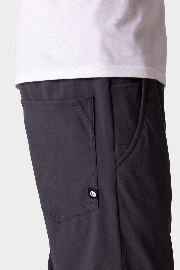 686 686 Mens Everywhere Pant - Slim Fit | Charcoal