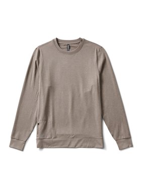 Vuori Vuori Ponto Performance Crew (Mens) | Walnut Heather
