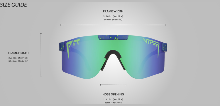 Pit Viper Pit Viper The Original Wide Polarized | The Leonardo