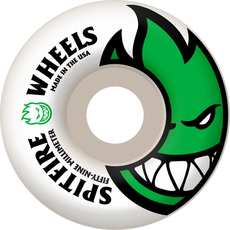 Spitfire Spitfire 99D Bighead Wheels | White/Green