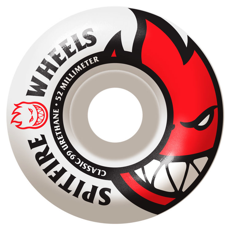 Spitfire Spitfire 99D Bighead Wheels | White/Red