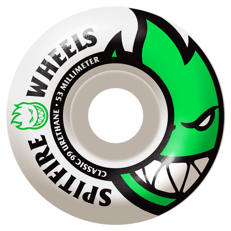 Spitfire Spitfire 99D Bighead Wheels | White/Green