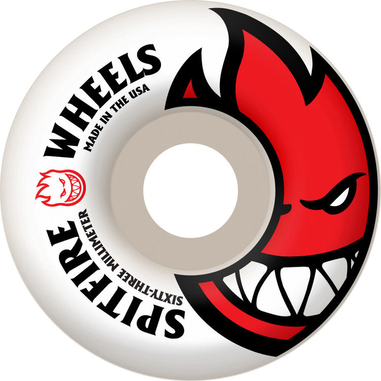 Spitfire Spitfire 99D Bighead Wheels | White/Red