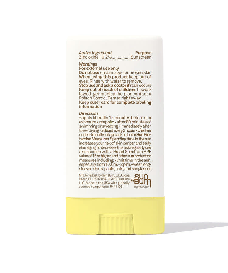 SUN BUM Sun Bum Baby Bum Spf 50 Sunscreen Face Stick