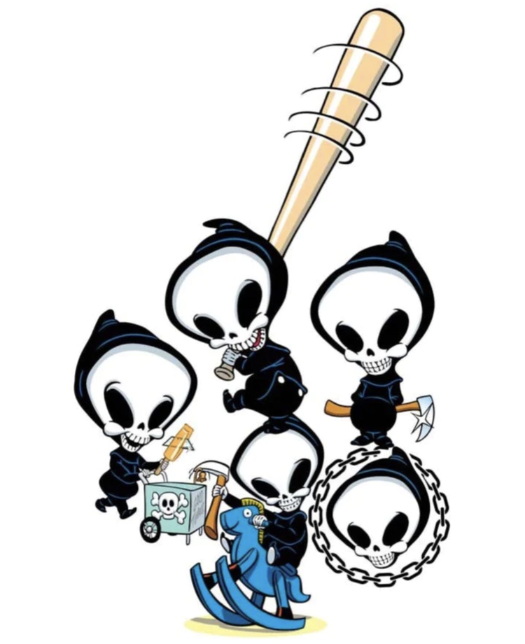 Blind Reaper Sticker | Multi