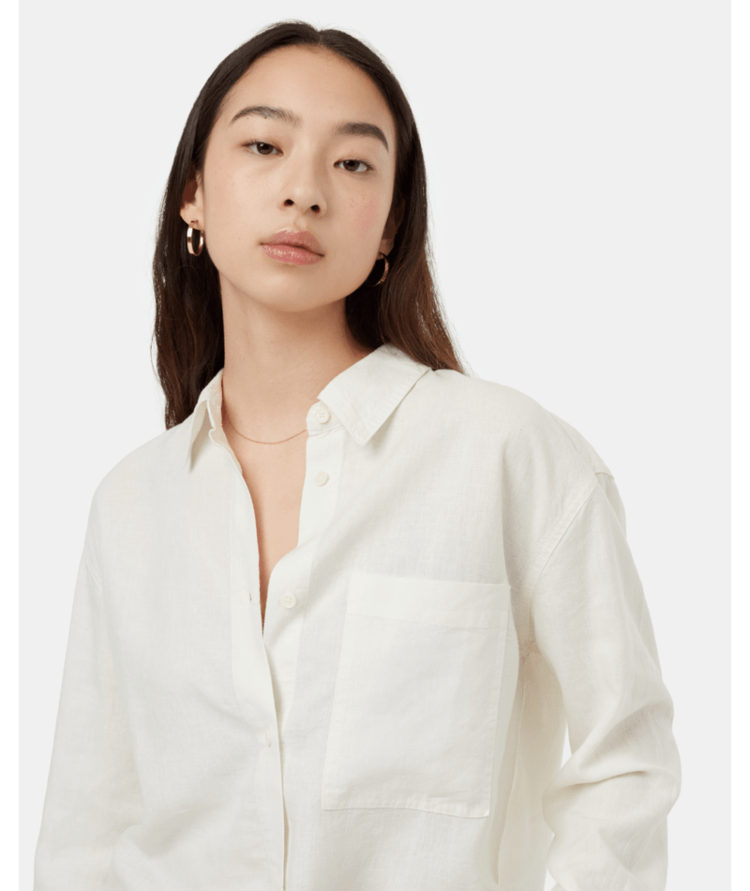 Tentree Tentree Womens Hemp Button Front Shirt | Undyed