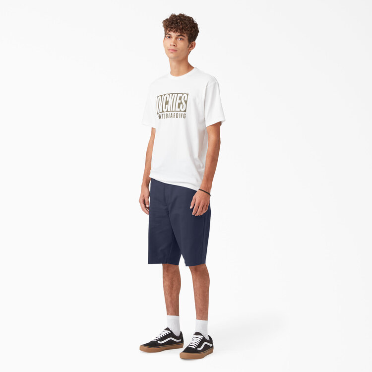 Dickies Dickies Mens Skateboarding Slim Fit Shorts | Ink Navy