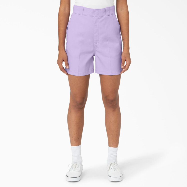Dickies Dickies Womens Twill Pheonix Shorts | Purple Rose