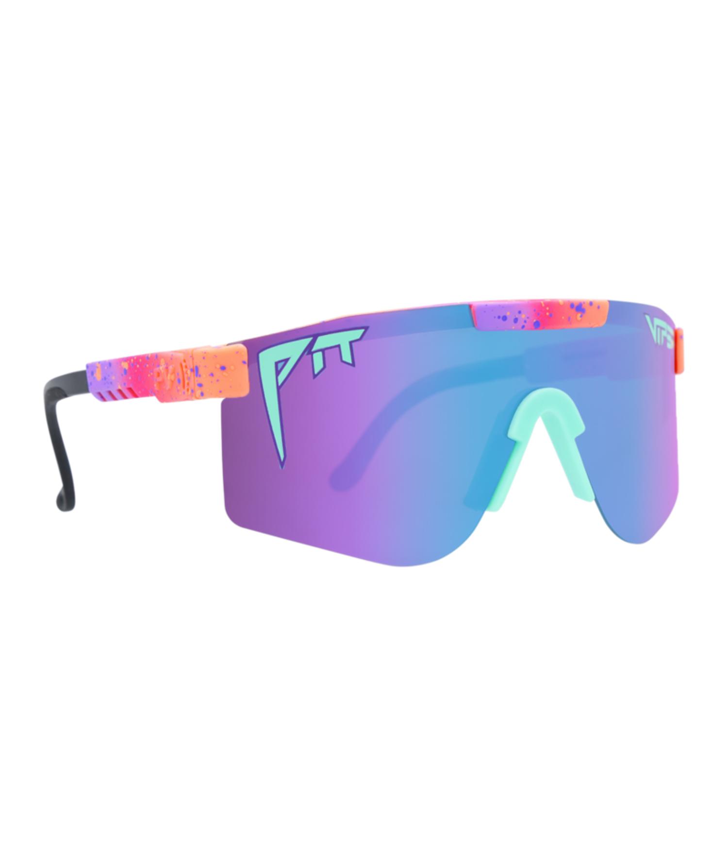 PIT VIPER THE COPACABANA POLARIZED DOUBLE WIDES SUNGLASSES - ONE