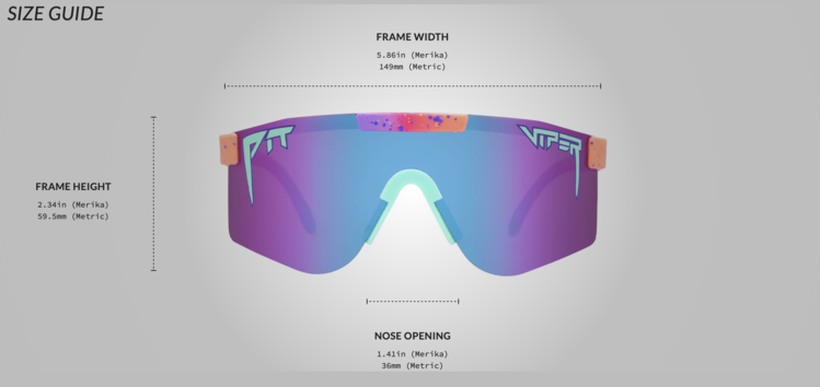 Pit Viper Pit Viper The Original Wide Polarized | The Copacabana