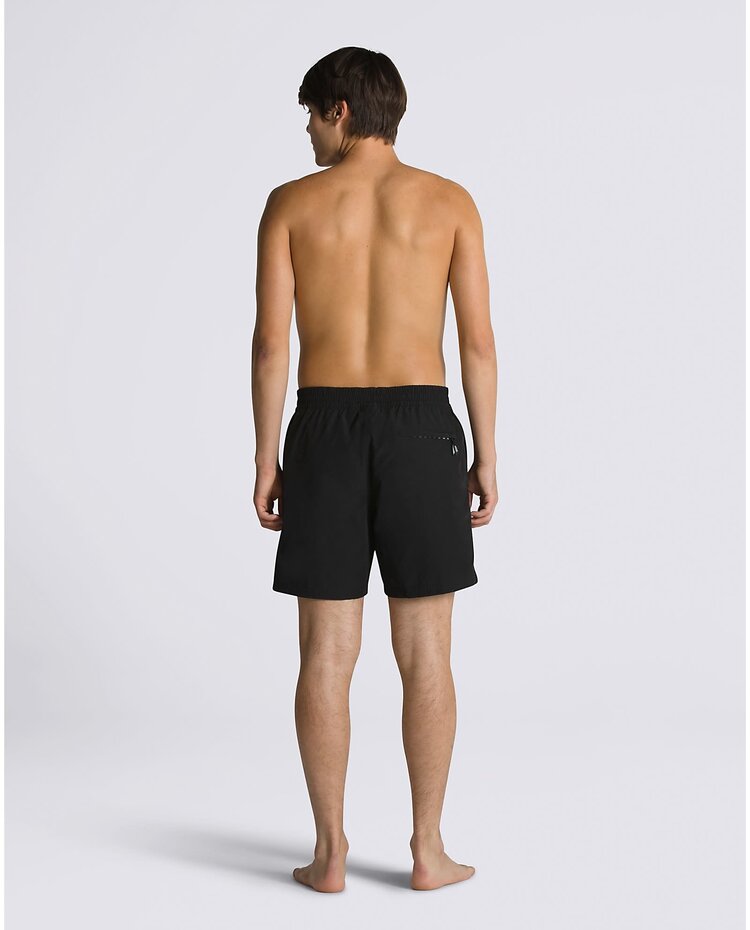 Vans Vans Mens Primary Solid Elastic Boardshort | Black