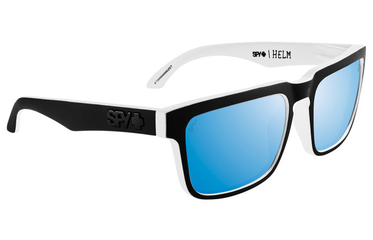 Spy Spy Helm Whitewall | Happy Boost Polar Ice Blue Mirror