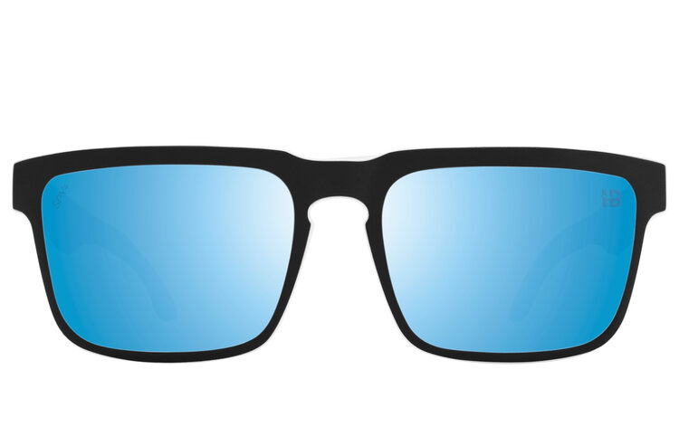 Spy Spy Helm Whitewall | Happy Boost Polar Ice Blue Mirror