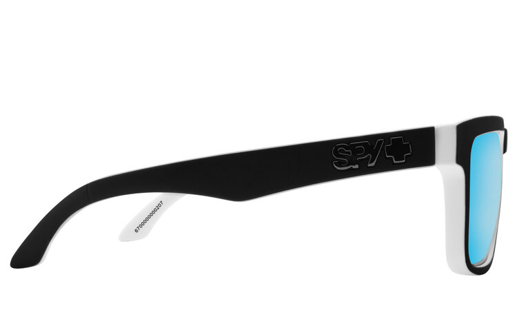 Spy Spy Helm Whitewall | Happy Boost Polar Ice Blue Mirror