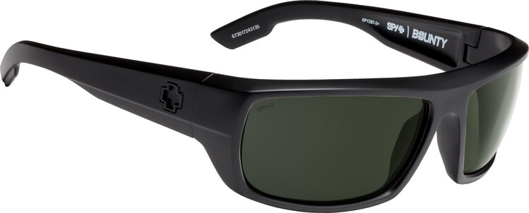 Spy Spy Bounty Matte Black | Ansi Rx Hd Plus Gray Green Polar