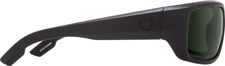 Spy Spy Bounty Matte Black | Ansi Rx Hd Plus Gray Green Polar