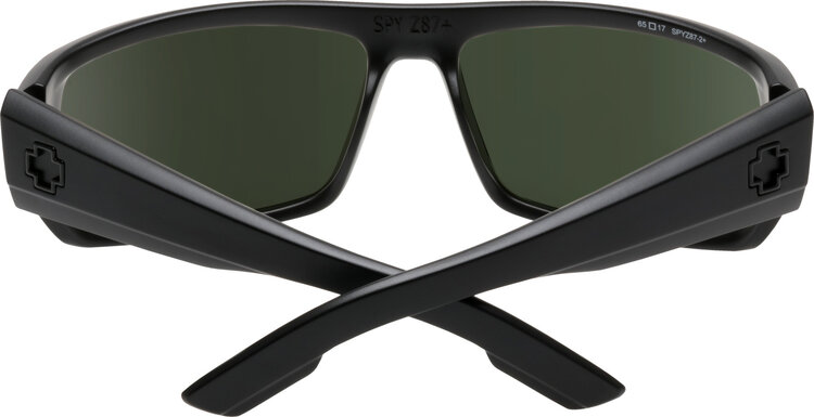 Spy Spy Bounty Matte Black | Ansi Rx Hd Plus Gray Green Polar
