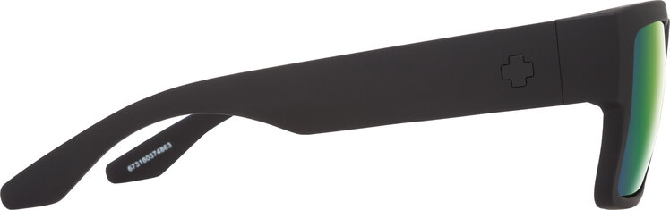 Spy Spy Cyrus Matte Black | Happy Bronze Polar w/ Green Spectra
